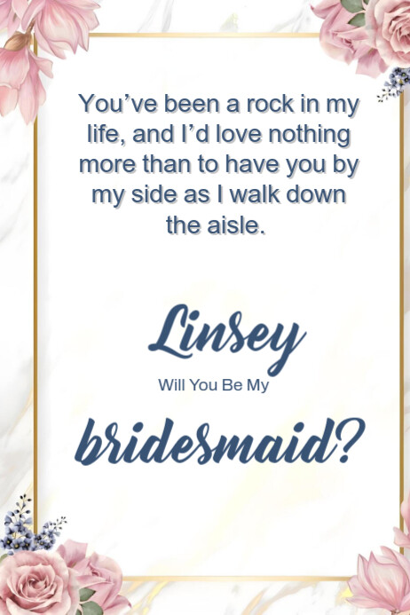White Joyful Wedding Invitation  Poster Plakkaat template