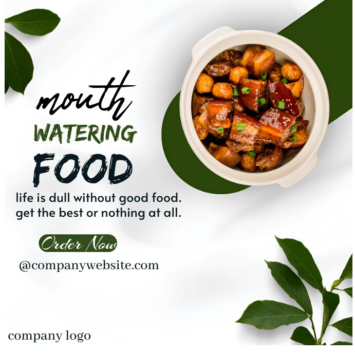 White Joyful White Square (1:1) template