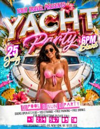 Putih Yacht Party Volante Template