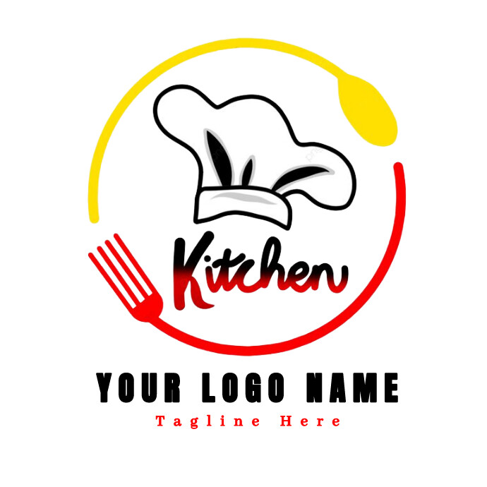 Edit Logo Kitchen White Kitchen Logo Logos Template | PosterMyWall