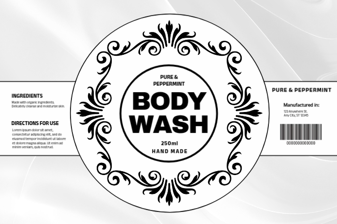 White Label Product Labels Template | PosterMyWall