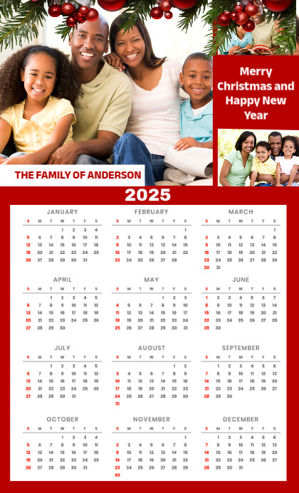 White List-based 2025 Calendar Template Design Us Legal