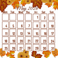 White List-based Calendar Logo template