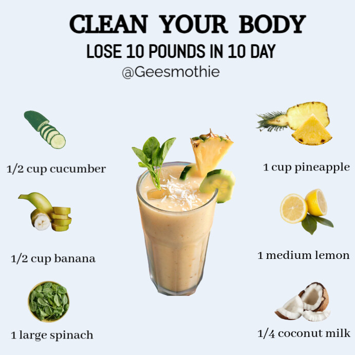 White List-based Health Tips Template Instagram Post