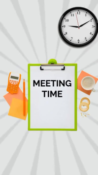 White List-based Meeting Time Youtube Short template