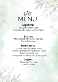 White List-based Menu A2 template