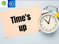 White List-based Time's Up Presentation template