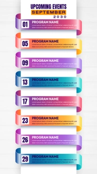 White List-based Upcoming Event Flyer Instagram Story template