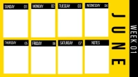 White List-based Yellow Modern  Digital Displ template