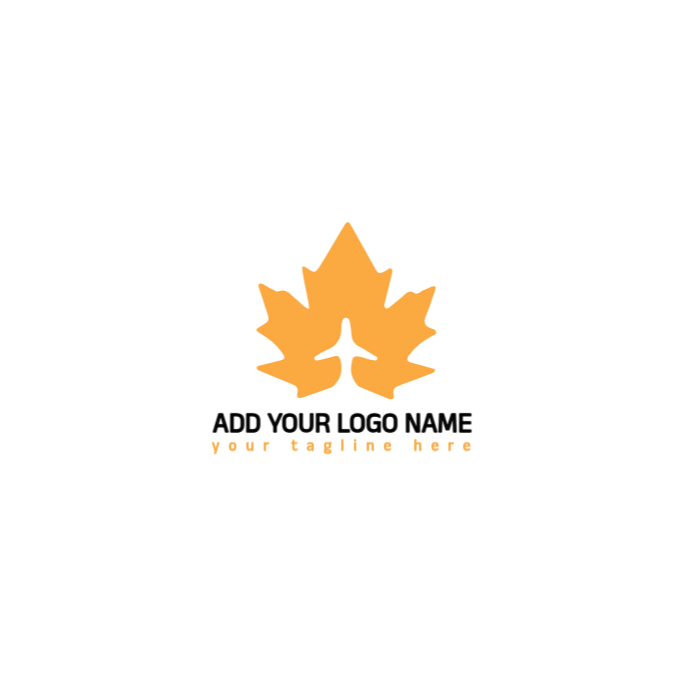 White  Maple Leaf With Airplane Symbol Vector Icon Illustration Graphic Falling Leaves Logo, Tree , template