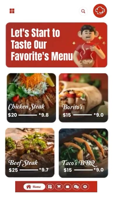 Copy of White Maroon Menu Instagram Story | PosterMyWall