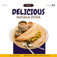 Hvid Food Promotion Instagram Post Template