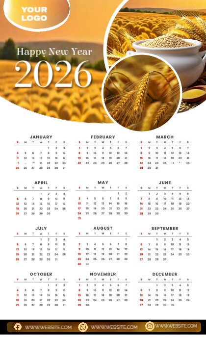 Copy of White Maximalist 2026 Calendar Template Us Legal PosterMyWall Copy of White Maximalist 2026 Calendar Template Us Legal PosterMyWall