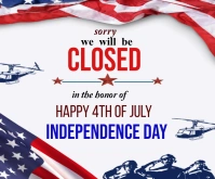 White Maximalist 4th July Independence Day Cl Medium Rectangle template