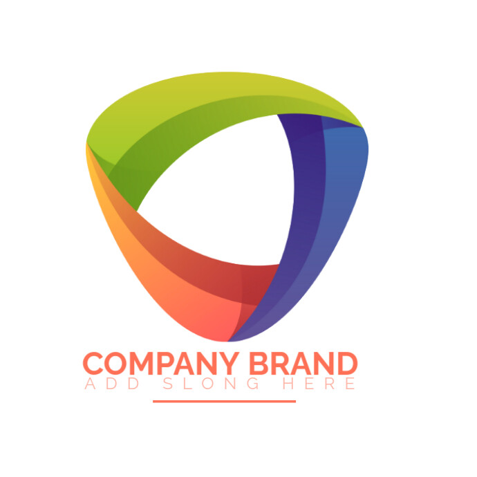 White maximalist abstract logo Template | PosterMyWall
