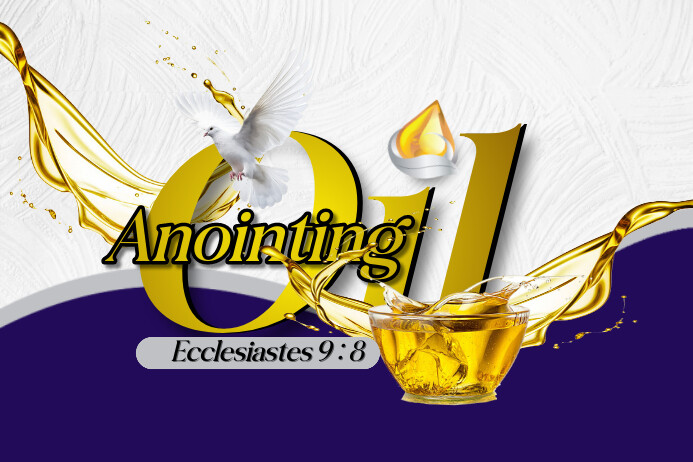 Anointing Text Design Copia de White Maximalist Anointing Oil Sticker Poster | PosterMyWall