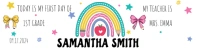 White Maximalist Back  Banner 2' × 8' template