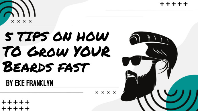 Copy of White Maximalist Beards Youtube Thumbnail | PosterMyWall