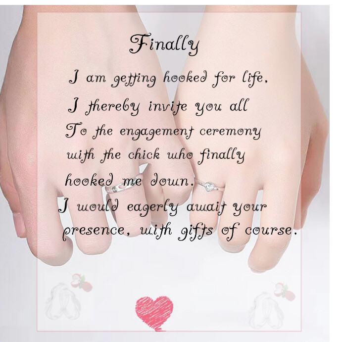 Copy of White Maximalist Best Engagement Invitation Instagram Post ...
