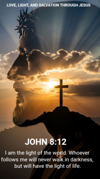 White Maximalist Bible Inspiration Qoute Flyer Instagram Story template