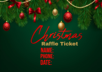 White Maximalist Bingo Night Postcard template