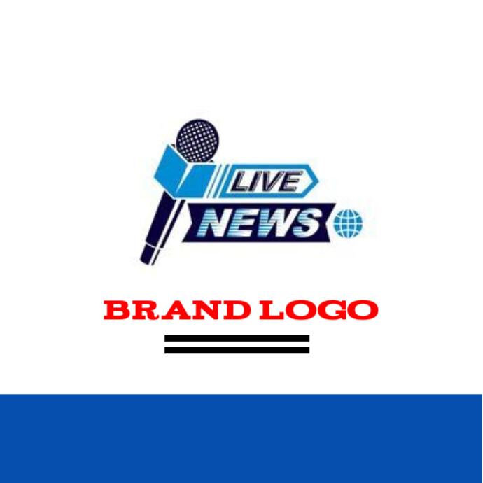 White Maximalist Brand Logo Logo template