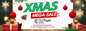 White Maximalist Christmas Facebook Cover Facebook Cover Photo template