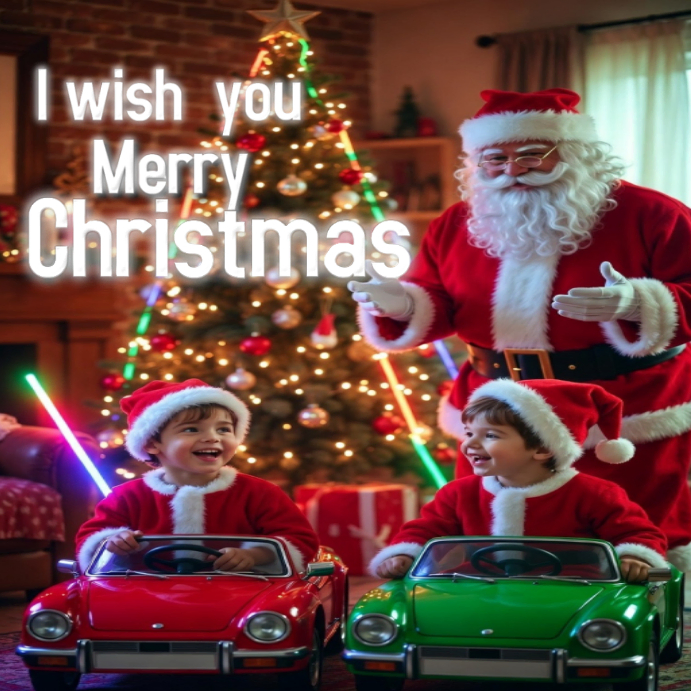 White Maximalist Christmas Greetings, Social Post Instagram Post ...