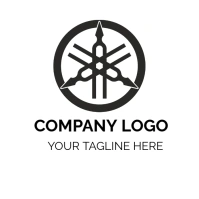 White Maximalist Comany Logo Logo template