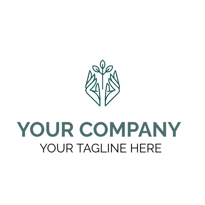 White Maximalist Continuous One Black Line Ar Logo template
