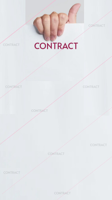 White Maximalist Contract  Instagram Story template