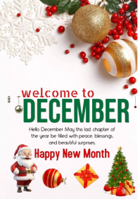 december Template | PosterMyWall