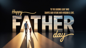 Happy father's day template Pantalla Digital (16:9)