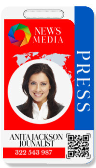 White Maximalist Emplyee Id  Business Card Carte de visite template