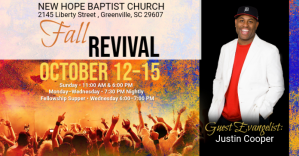 White Maximalist Fall Revival Facebook Shared Image template