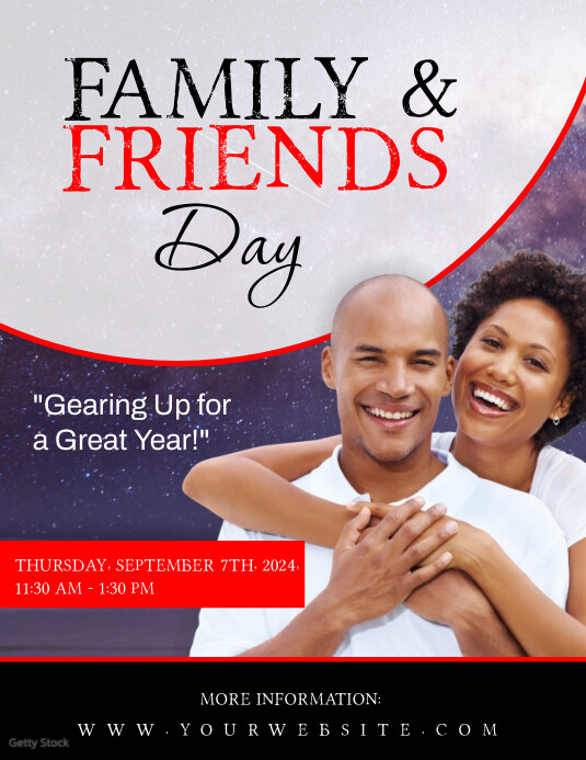 White Maximalist Family And Friends Day Flyer Template PosterMyWall White Maximalist Family And Friends Day Flyer Template PosterMyWall