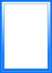 White Maximalist Frame A5 template