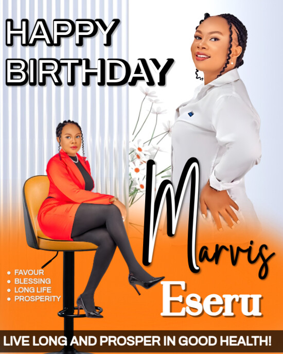 Copy of White Maximalist Free Editable Happy Birthday Photo Template ...
