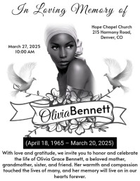 White Maximalist Funeral Flyer Flyer (us Letter) template