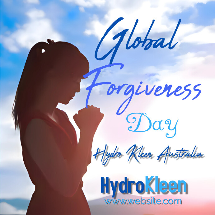 White Maximalist Global Forgiveness Day Inst Template | PosterMyWall