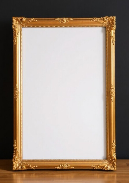 Copy of White Maximalist Gold A4 | PosterMyWall