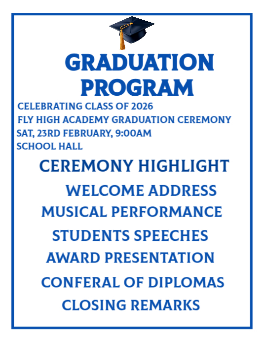 Copy of White Maximalist Graduation Program Flyer (us Letter ...
