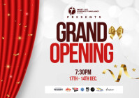 White Grand Opening Event A4 Template