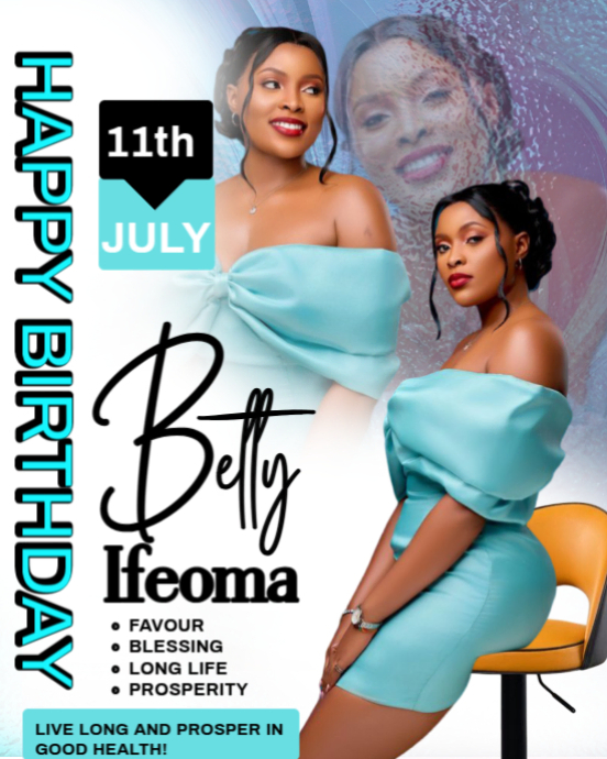 Copy of White Maximalist Happy Birthday Photo Card And Wishes For Her ...