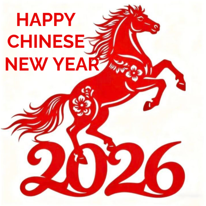 Plantilla de White Maximalist Happy Chinese New Year 2026 Instagram ...