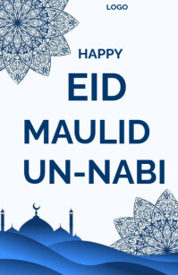 Wit Eid Maulid Un-Nabi Celebration Tabloid Template
