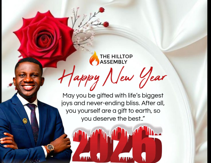 White Maximalist Happy New Year Flyer (us Letter) Template | PosterMyWall