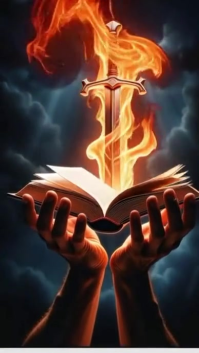 White Maximalist Holy Bible Video Template  Instagram Story