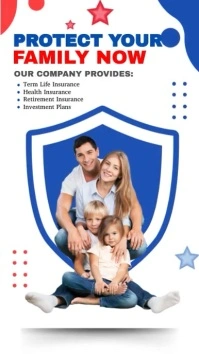 White Maximalist Insurance Day Tiktok Video Tiktok-video template