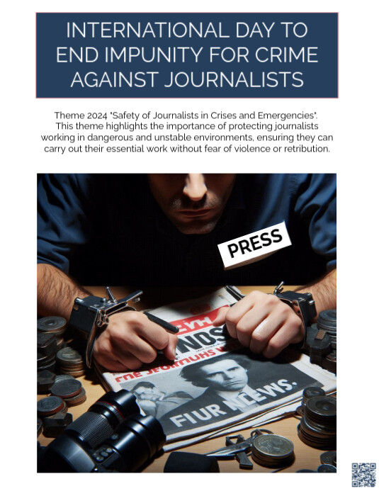 White Maximalist International Day To End Impunity For Crime Against ...